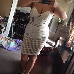 Sexy white dress